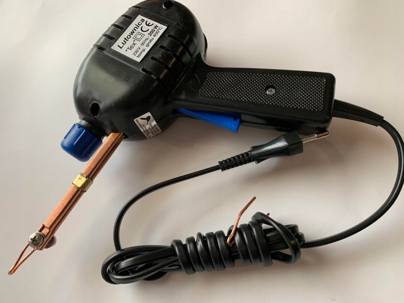 Transformátorová spájkovačka Tex 200 W
